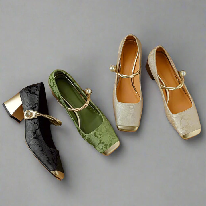 FLORENTINA VINTAGE BLOCK HEELS