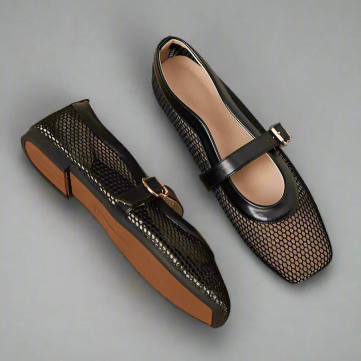 AVELINA MESH FLATS