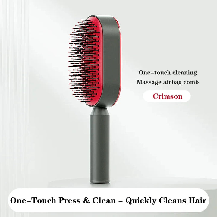 Ivory Saige | Self-Cleaning Hair Brush