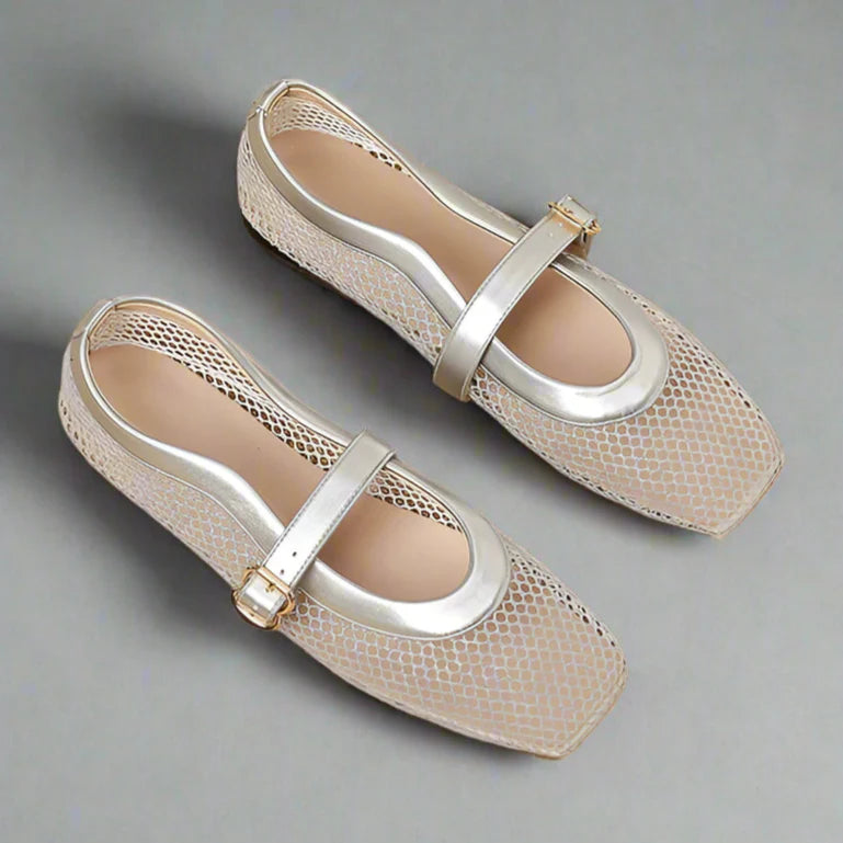 AVELINA MESH FLATS