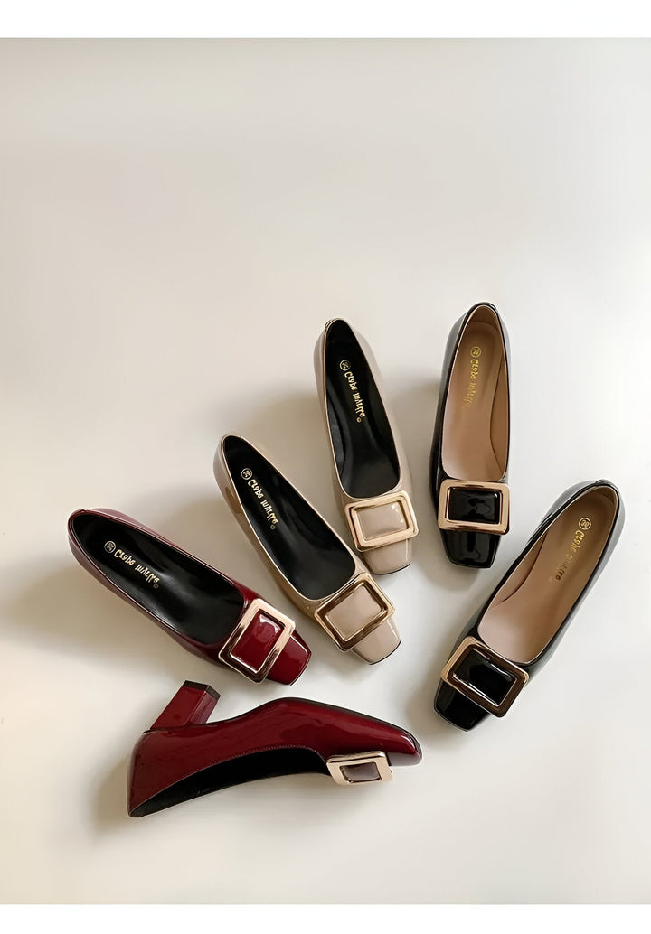 Capucine – Metallic Heeled Shoes