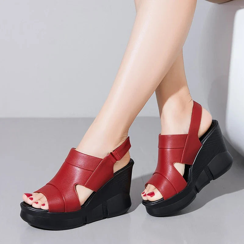 PRESLEY PLATFORM HEELS