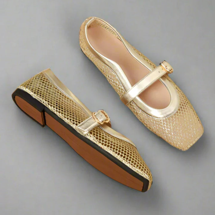 AVELINA MESH FLATS