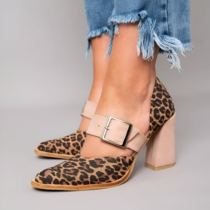 Eleonora – Leopard Print High Heels