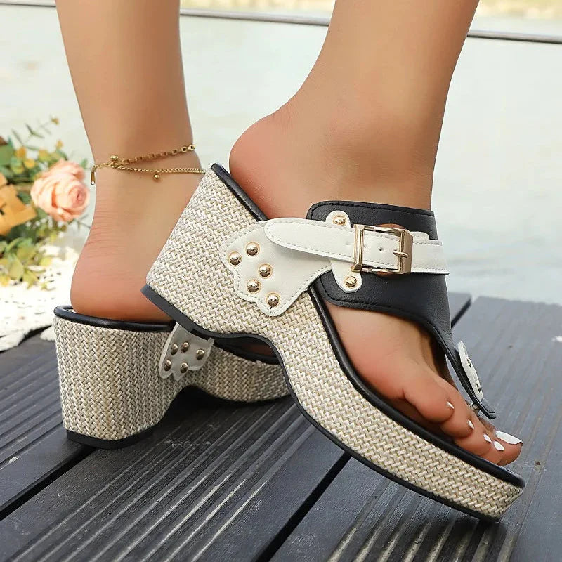 CATALINA STRAP SLIDES