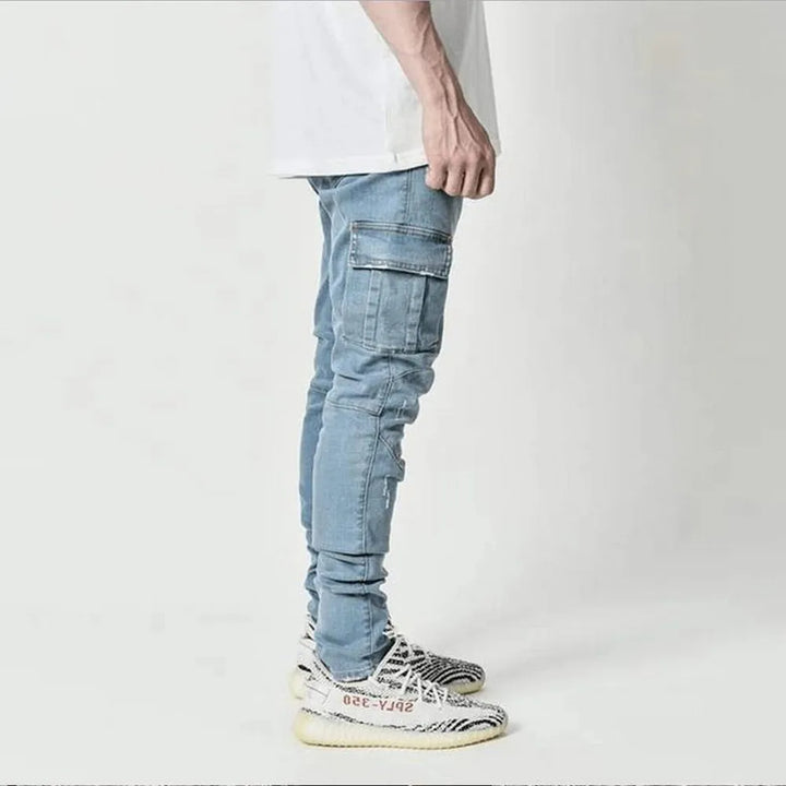 Ion | Elastic Cargo Street Jeans
