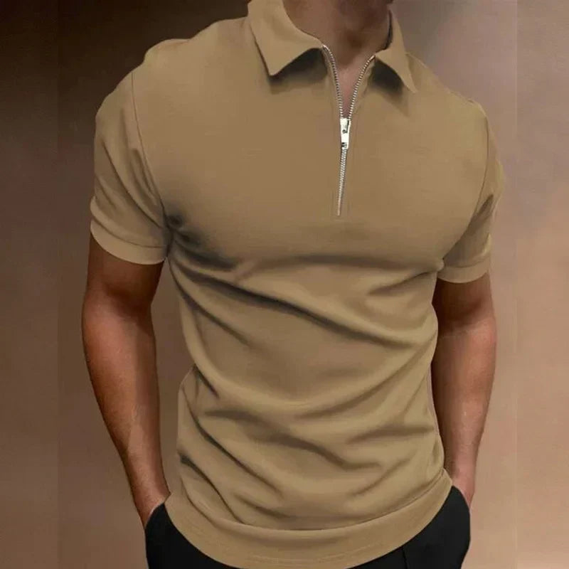 Vlad | Classic Zip Polo Shirt 2+1 Free