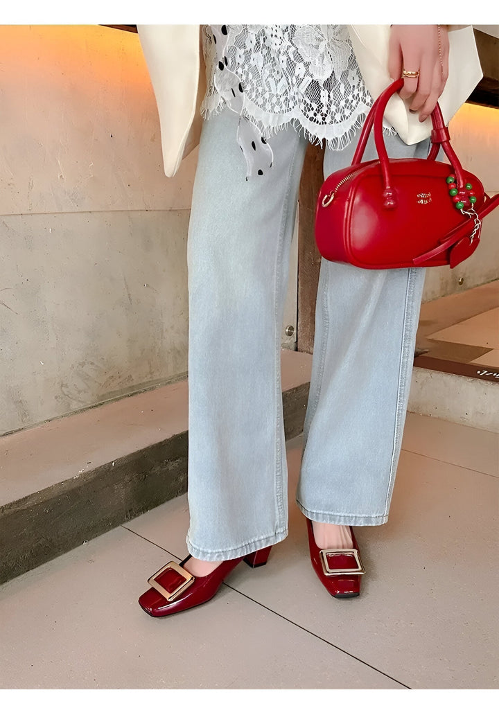 Capucine – Metallic Heeled Shoes