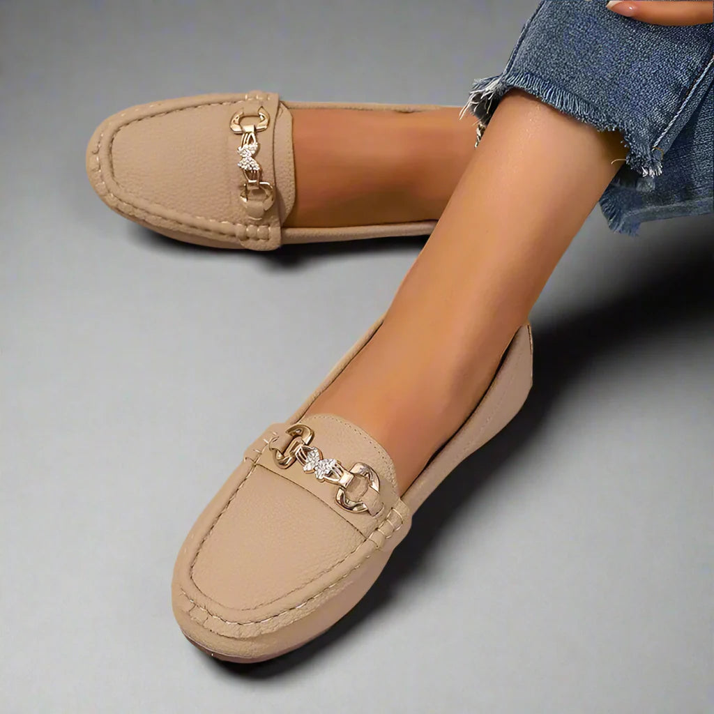 SORELLA RHINESTONE LOAFERS