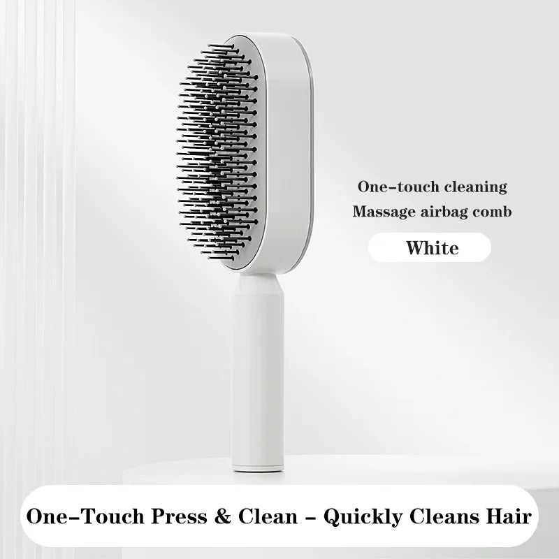 Ivory Saige | Self-Cleaning Hair Brush