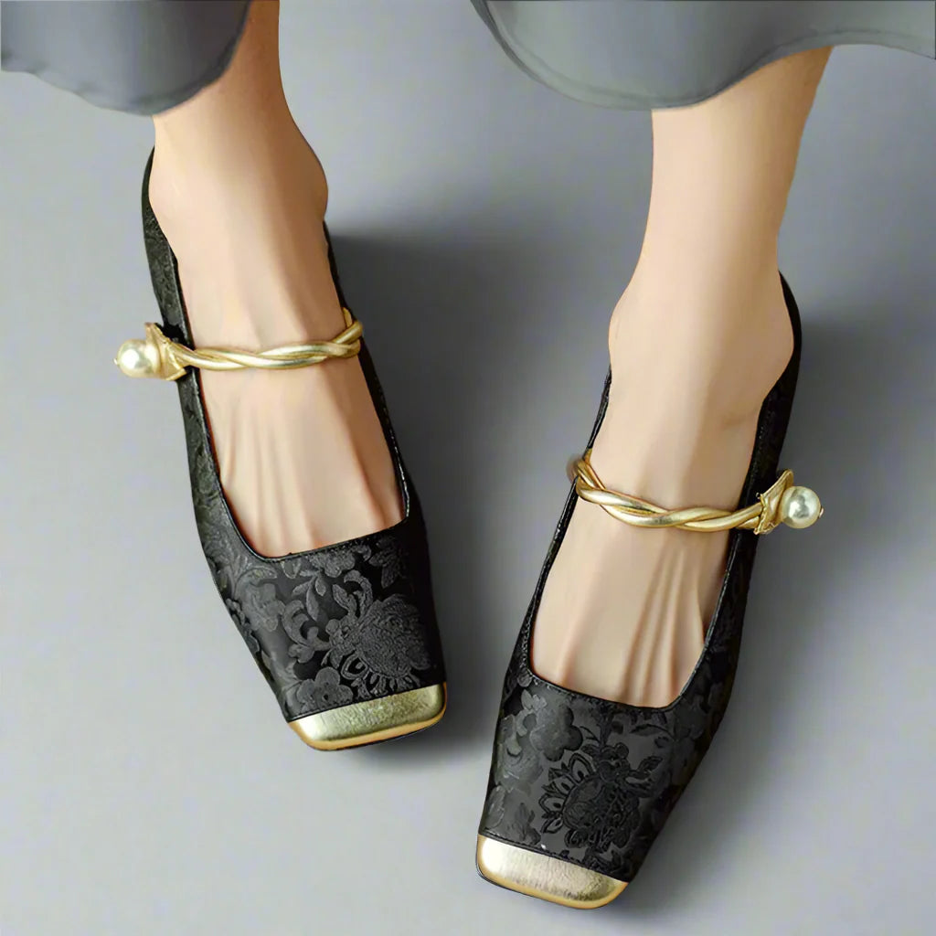 FLORENTINA VINTAGE BLOCK HEELS