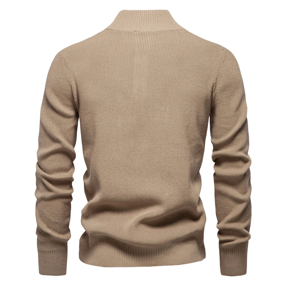 Men's Sweater with Button Details