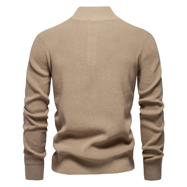 Men's Sweater with Button Details