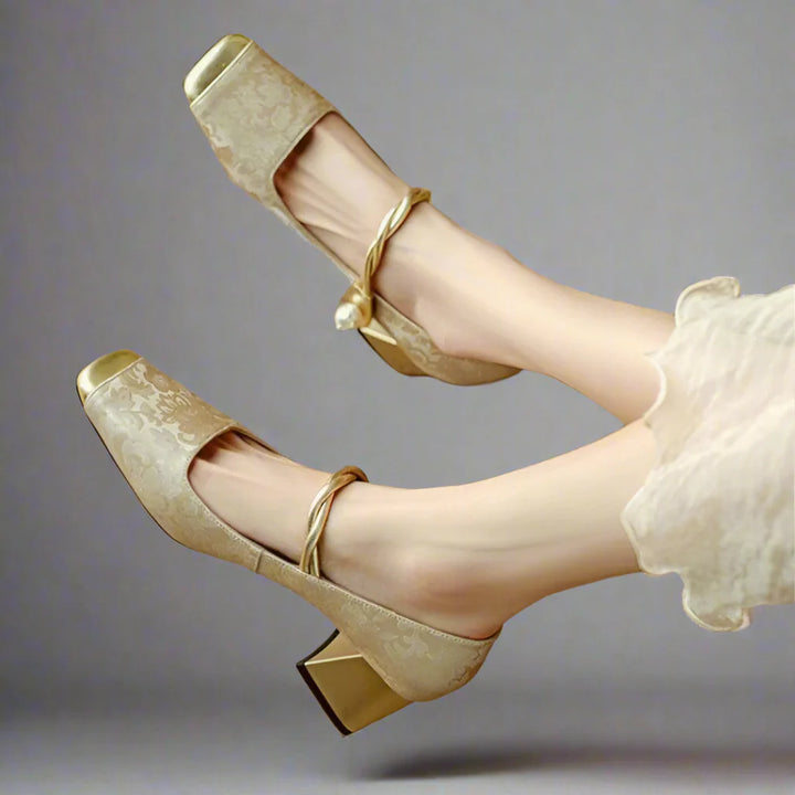 FLORENTINA VINTAGE BLOCK HEELS