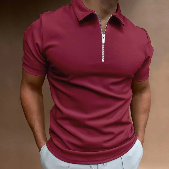Vlad | Classic Zip Polo Shirt 2+1 Free