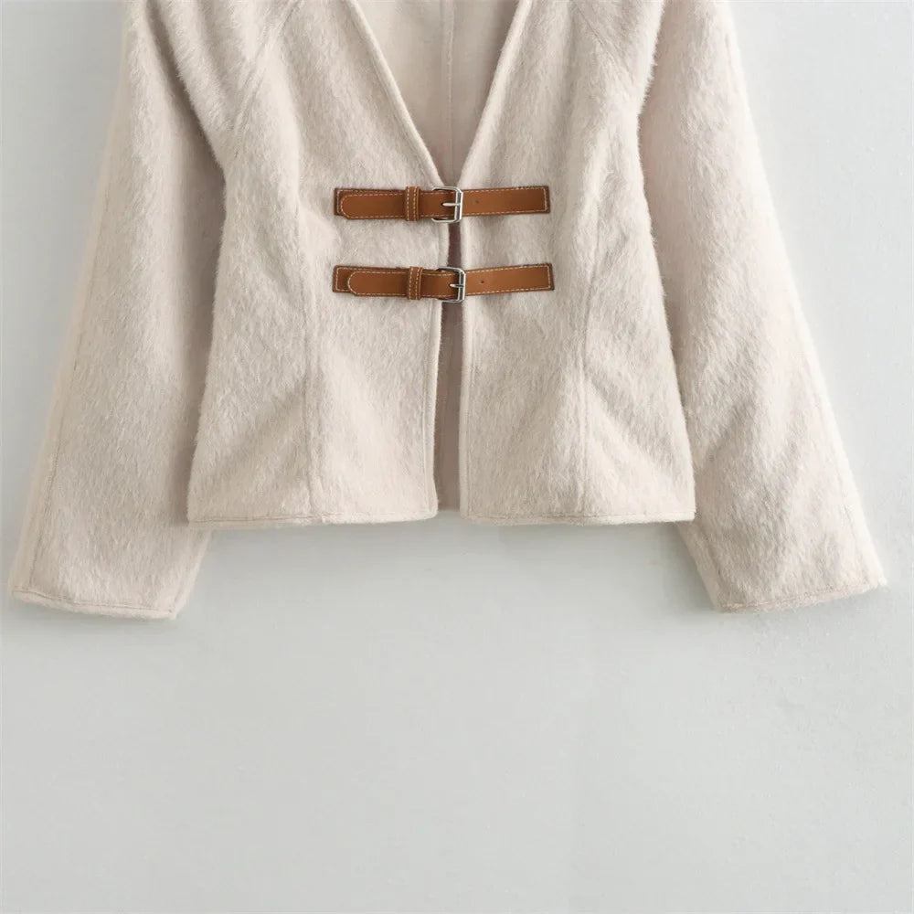 Camila - Wool Coat for Autumn