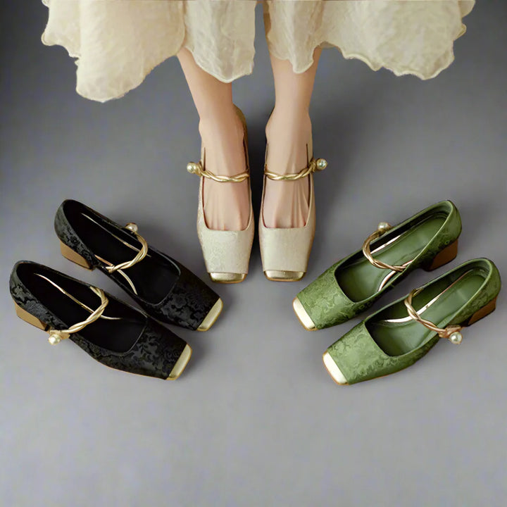 FLORENTINA VINTAGE BLOCK HEELS