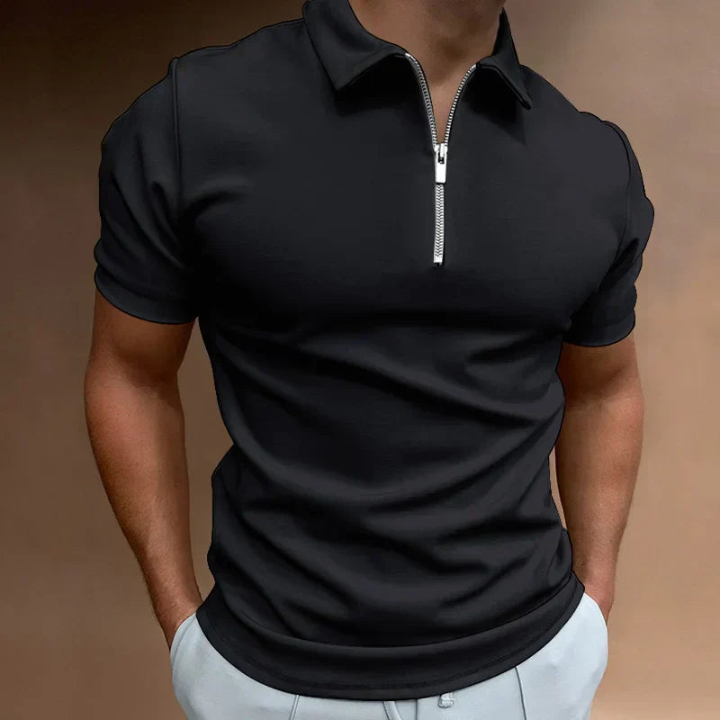 Vlad | Classic Zip Polo Shirt 2+1 Free