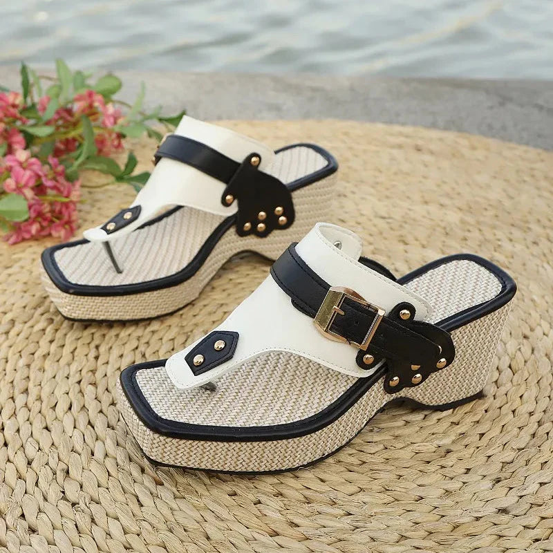 CATALINA STRAP SLIDES