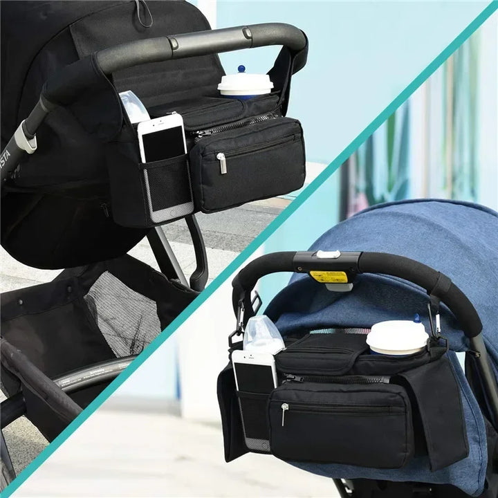 Universal stroller organizer