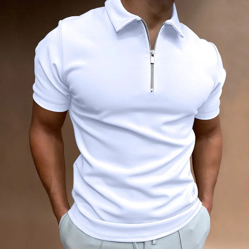 Vlad | Classic Zip Polo Shirt 2+1 Free