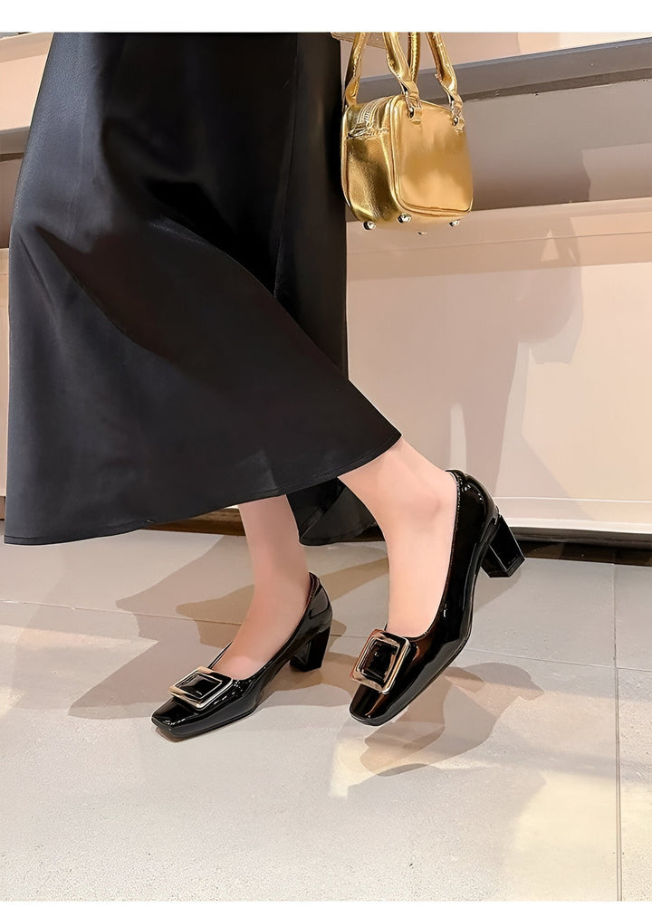 Capucine – Metallic Heeled Shoes