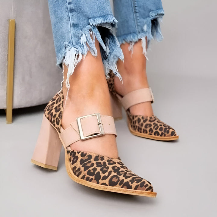 Eleonora – Leopard Print High Heels