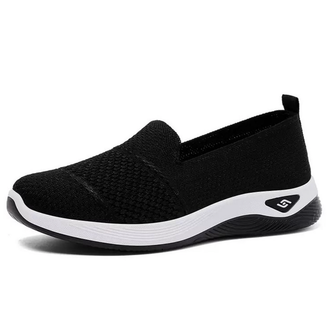 ComfortKnit™ Slip-On Orthopedic Walking Sneakers — Breathable, Cushioned, Non-Slip