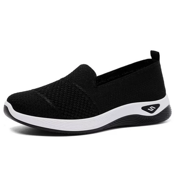 ComfortKnit™ Slip-On Orthopedic Walking Sneakers — Breathable, Cushioned, Non-Slip