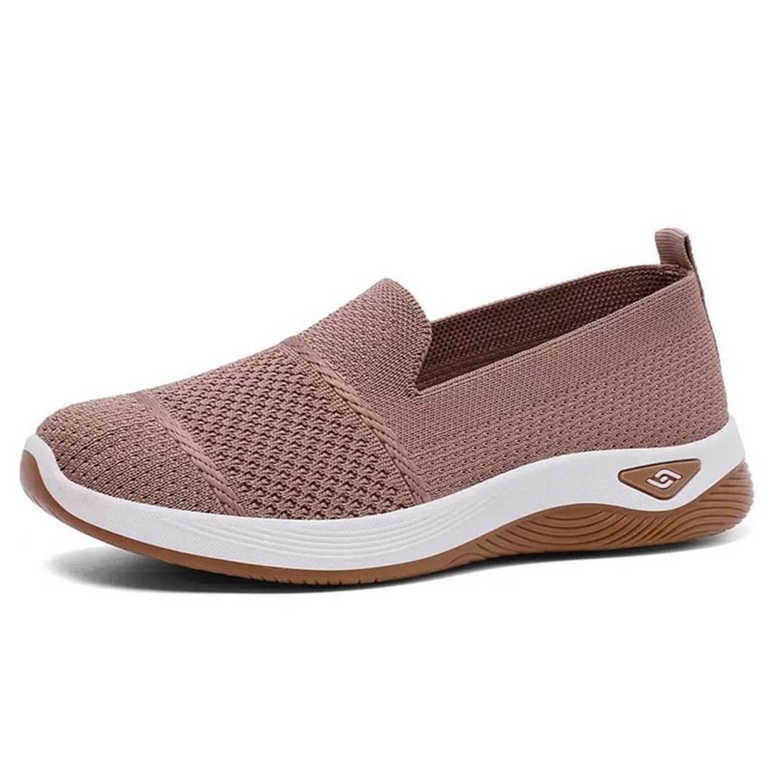 ComfortKnit™ Slip-On Orthopedic Walking Sneakers — Breathable, Cushioned, Non-Slip