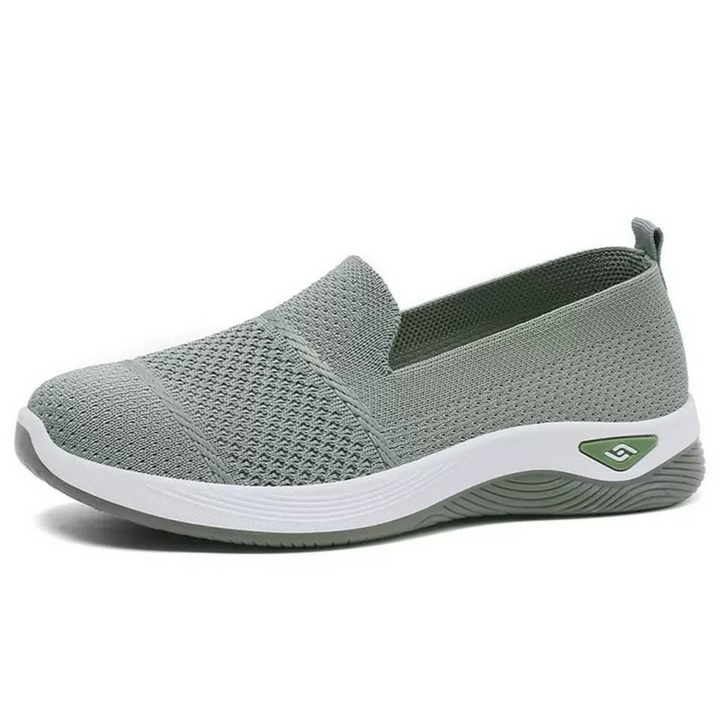 ComfortKnit™ Slip-On Orthopedic Walking Sneakers — Breathable, Cushioned, Non-Slip