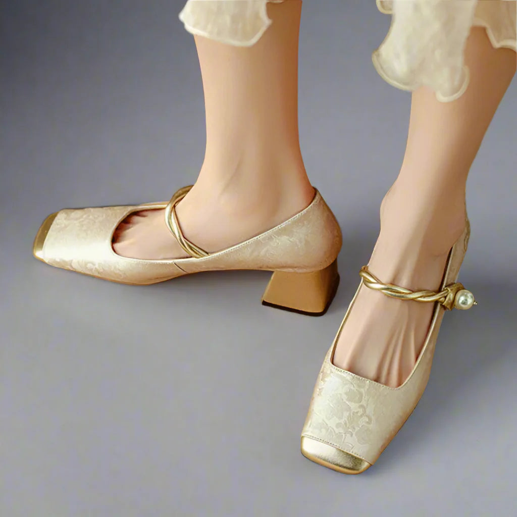 FLORENTINA VINTAGE BLOCK HEELS