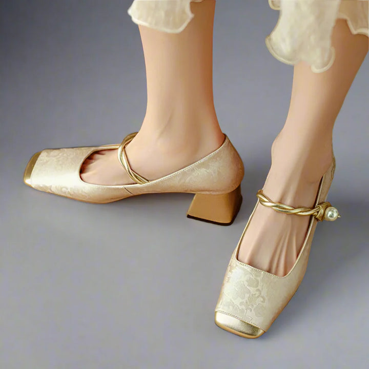 FLORENTINA VINTAGE BLOCK HEELS