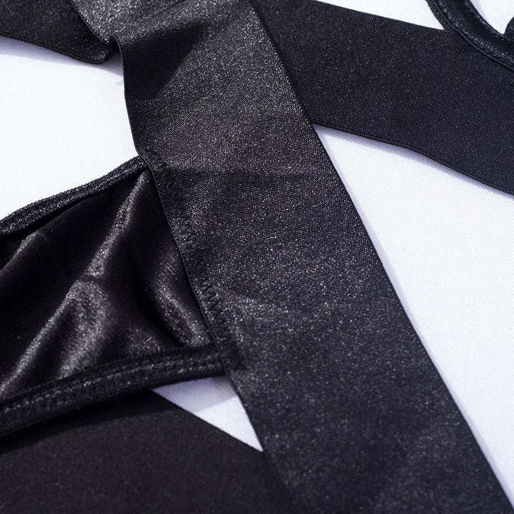 Arlene - Attractive Adjustable Strap Bodysuit Lingerie