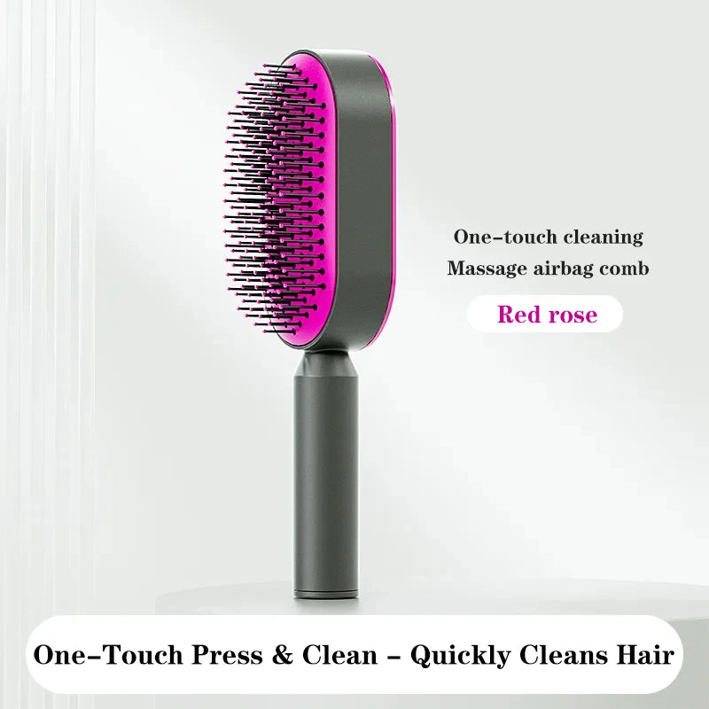 Ivory Saige | Self-Cleaning Hair Brush