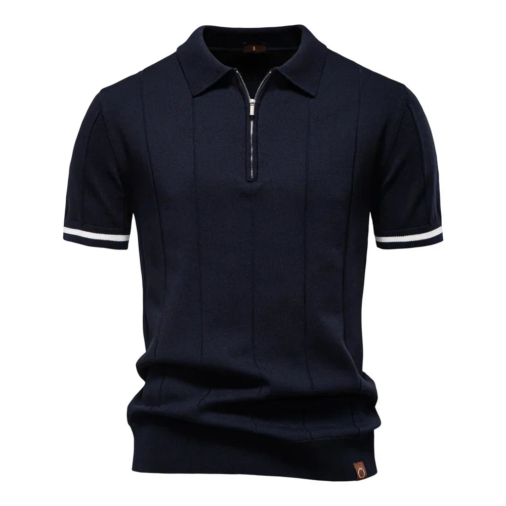 Laluna® | Summer Polo with Zipper