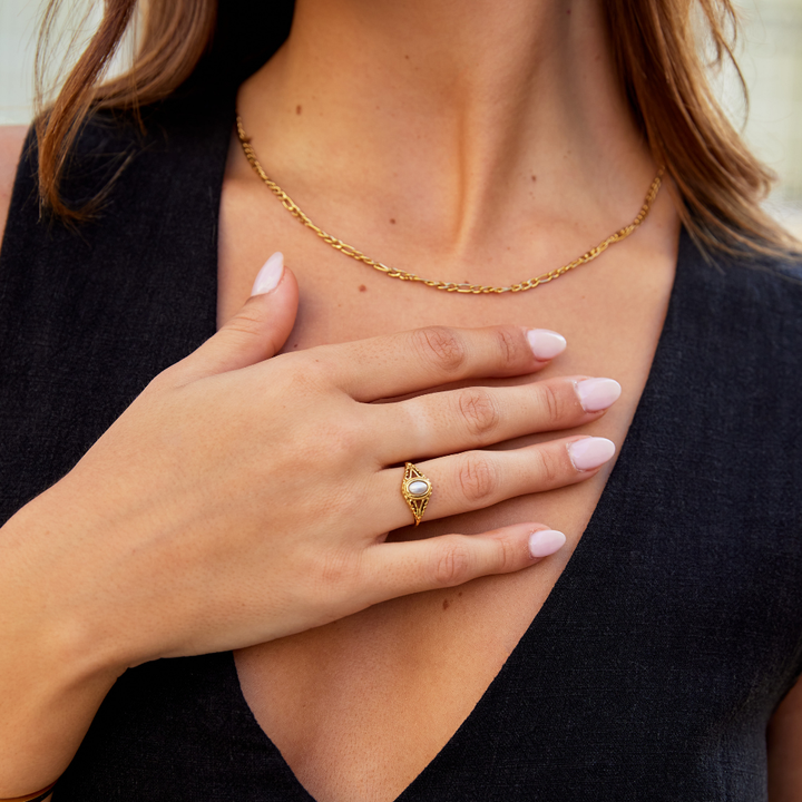 Royal - Vintage Pearl Ring