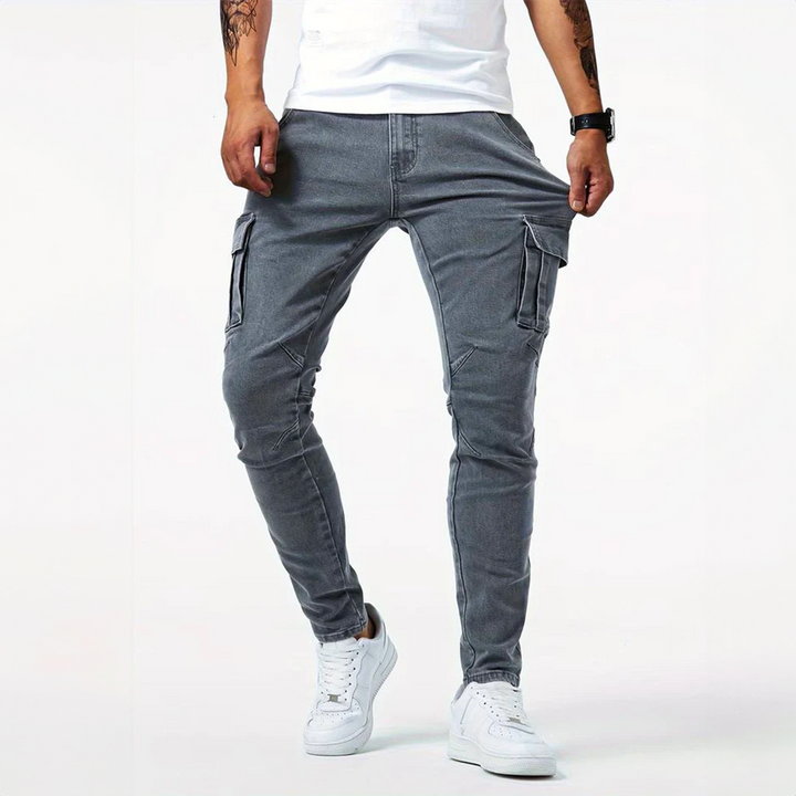 Mihai | Cargo Stretch Jeans