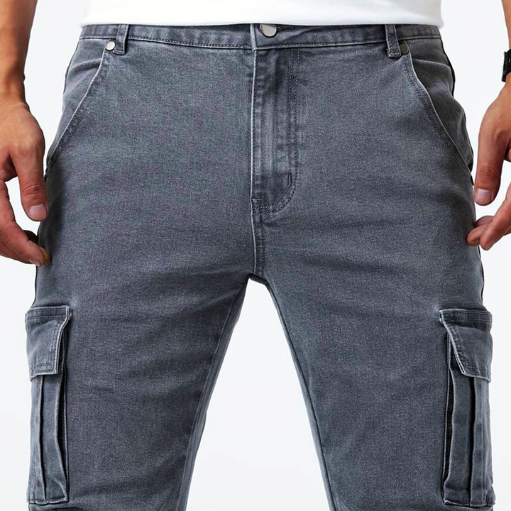Mihai | Cargo Stretch Jeans