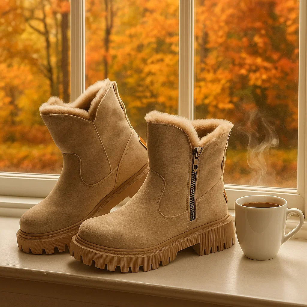 ARDENA FUR LINED BOOTS