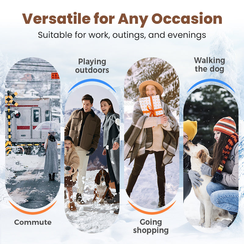 MOTS™ Elegant Knit-Cuff Heeled Boots