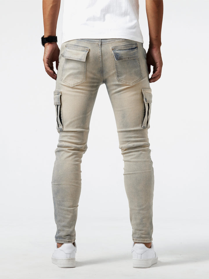 Pavel | Slim Fit Cargo Jeans