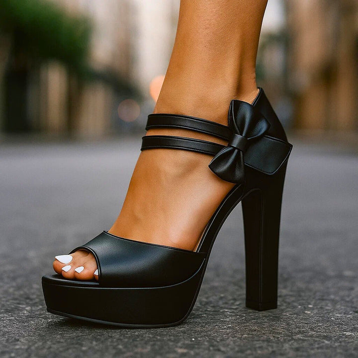 BELLA BOW STILETTOS