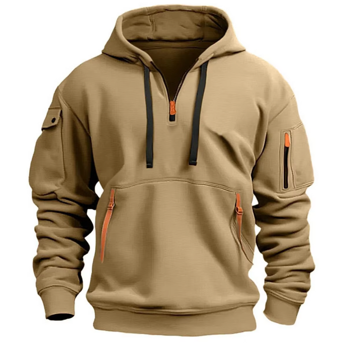 Men's Hooded Sweatshirt - Style and Comfort