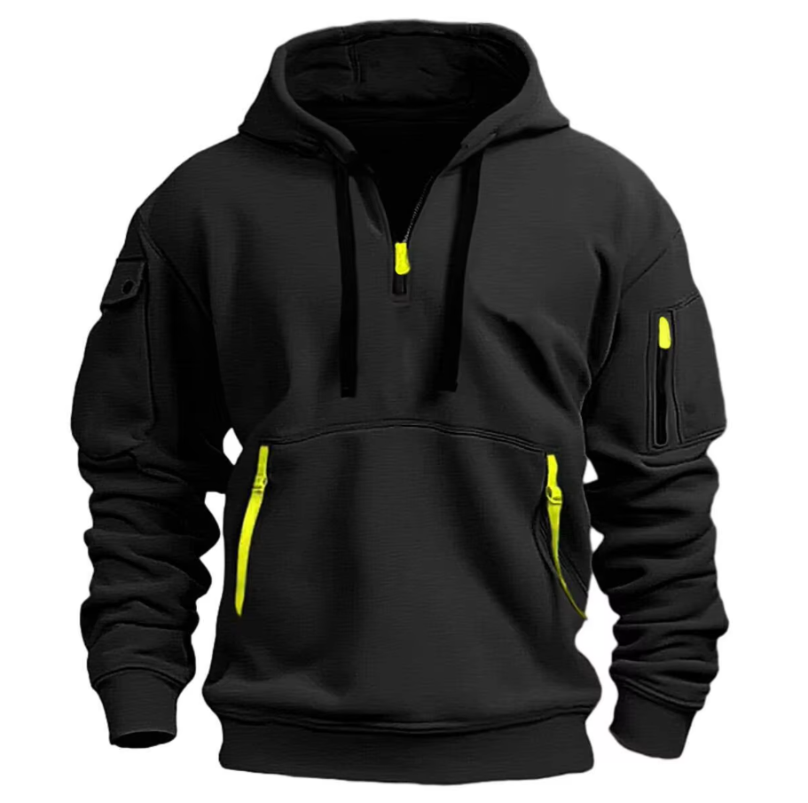 Men's Hooded Sweatshirt - Style and Comfort
