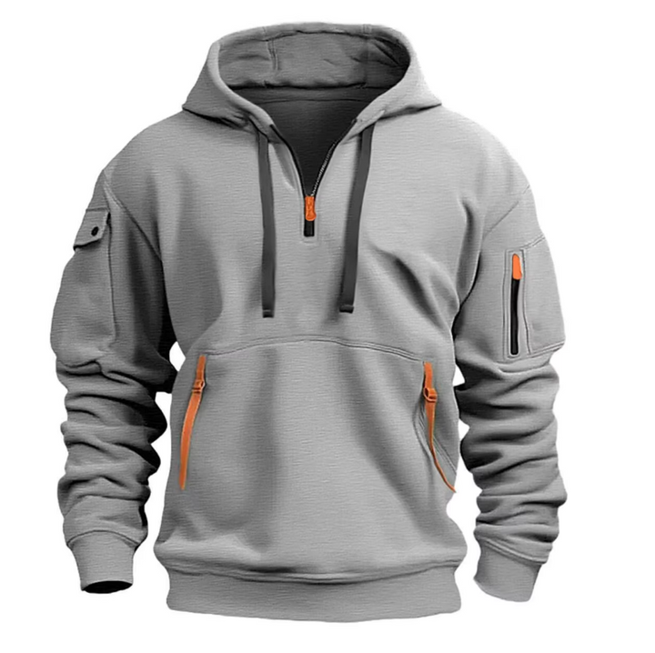 Men's Hooded Sweatshirt - Style and Comfort