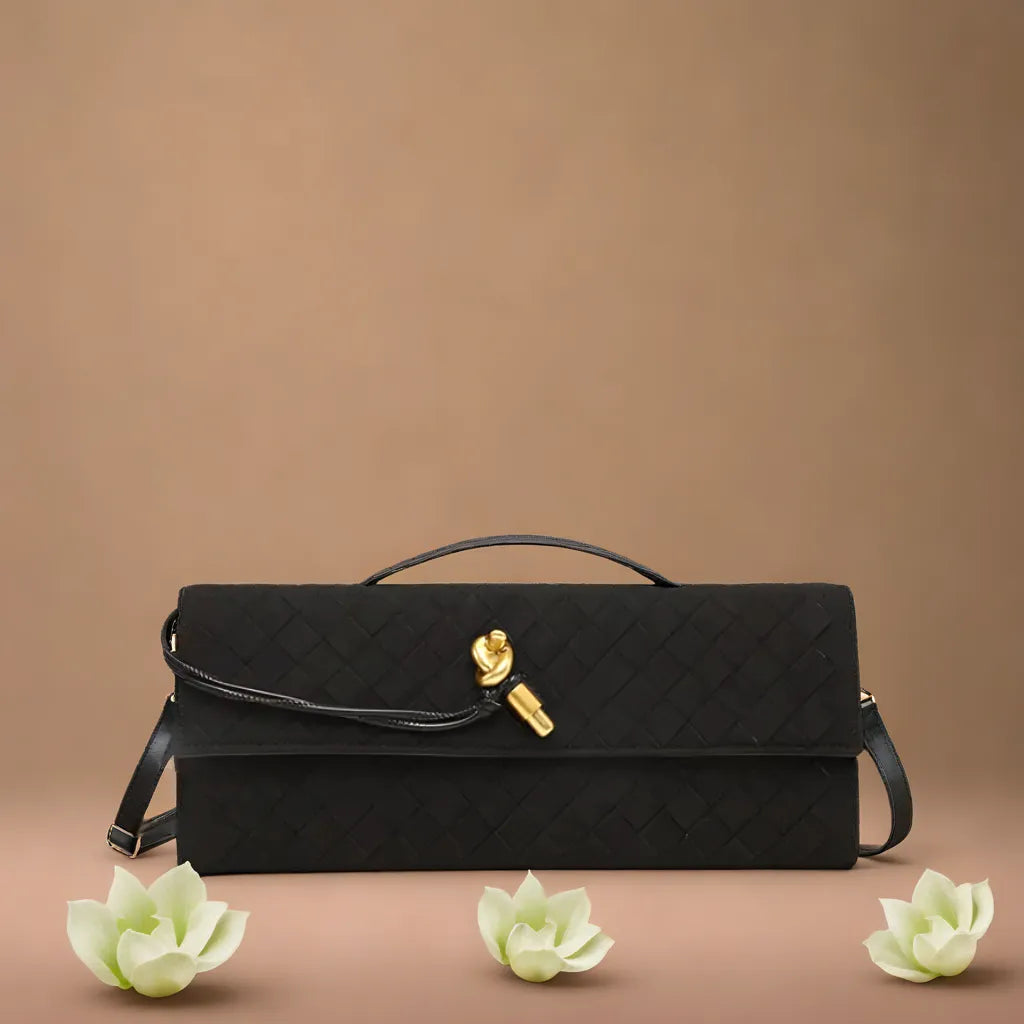 Thérèse – suede handbag