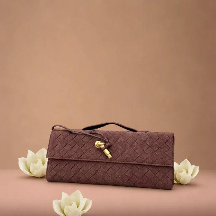 Thérèse – suede handbag